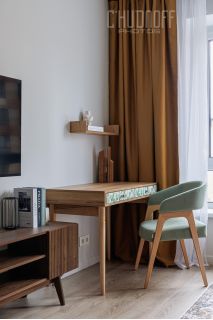 Интерьерная фотосъемка квартира с хоумстейджингом для сдачи в аренду и для портфолио хоумстейджера