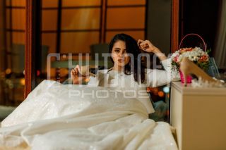 Свадьба Дарьи и Владислава. Фотосессия в апартаментах отеля Триумф Палас.