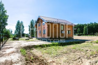 Презентация коттеджного поселка на начальном этапе строительства.