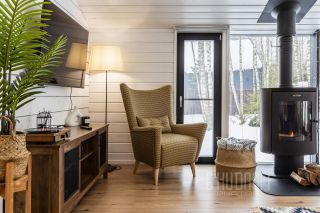 Комплексная презентация загородного дома для сдачи в аренду посуточно. Интерьерная и контентная фотосессия.