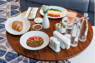 Интерьерная фотосъемка гостиницы "Maidens" (5 звезд) в Москве. Профессиональная фотосъемка.