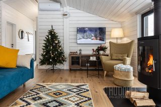 Комплексная презентация загородного дома для сдачи в аренду посуточно. Интерьерная и контентная фотосессия.