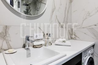 Интерьерная фотосъемка квартиры для портфолио дизайнера