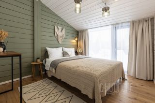 Комплексная презентация загородного дома для сдачи в аренду посуточно. Интерьерная и контентная фотосессия.