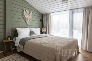 Комплексная презентация загородного дома для сдачи в аренду посуточно. Интерьерная и контентная фотосессия.