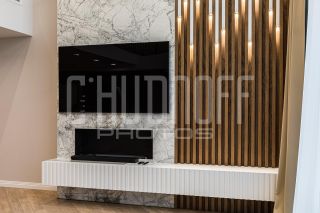 Интерьерная и предметная фотосессия апартамента.