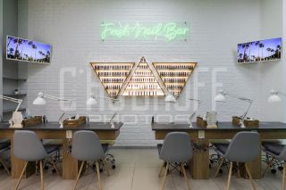 Интерьерная и рекламная фотосессия студии красоты