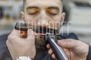 Интерьерная и репортажно-постановочная фотосъемка барбершопа