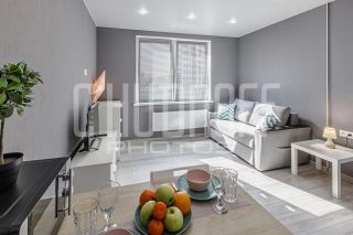 Фотосессия недвижимости: квартира-студия для сдачи в аренду.