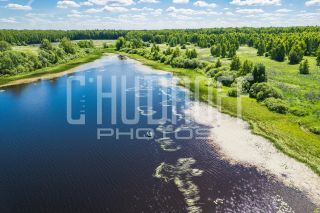 Презентация коттеджного поселка на начальном этапе строительства.