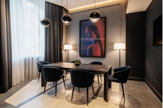 Интерьерная фотосъемка гостиницы "Maidens" (5 звезд) в Москве. Профессиональная фотосъемка.