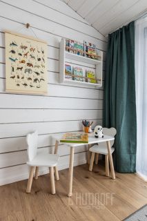 Комплексная презентация загородного дома для сдачи в аренду посуточно. Интерьерная и контентная фотосессия.