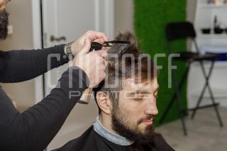 Интерьерная и репортажно-постановочная фотосъемка барбершопа