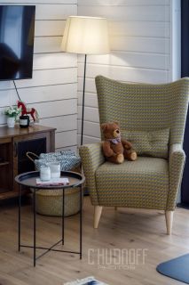 Комплексная презентация загородного дома для сдачи в аренду посуточно. Интерьерная и контентная фотосессия.