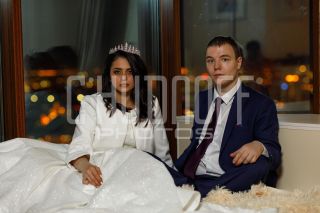 Свадьба Дарьи и Владислава. Фотосессия в апартаментах отеля Триумф Палас.