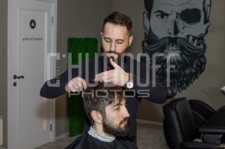Интерьерная и репортажно-постановочная фотосъемка барбершопа