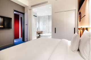 Интерьерная фотосъемка гостиницы "Maidens" (5 звезд) в Москве. Профессиональная фотосъемка.