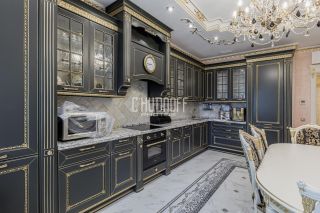 Профессиональная интерьерная фотосессия квартиры в элитном жилом комплексе.