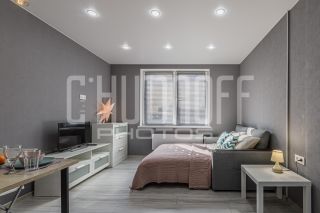 Фотосессия недвижимости: квартира-студия для сдачи в аренду.