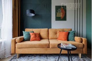 Интерьерная фотосъемка квартира с хоумстейджингом для сдачи в аренду и для портфолио хоумстейджера