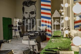 Интерьерная и репортажно-постановочная фотосъемка барбершопа