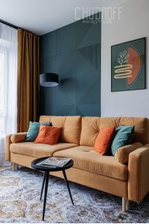 Интерьерная фотосъемка квартира с хоумстейджингом для сдачи в аренду и для портфолио хоумстейджера