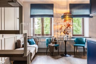 Интерьерная фотосъемка квартиры для портфолио дизайнера