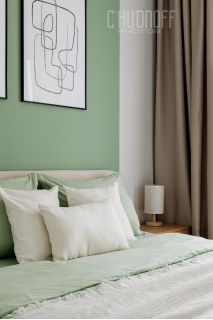 Интерьерная фотосъемка квартира с хоумстейджингом для сдачи в аренду и для портфолио хоумстейджера