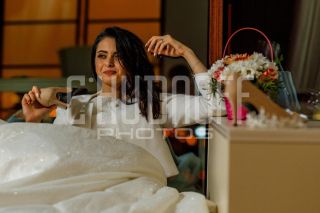 Свадьба Дарьи и Владислава. Фотосессия в апартаментах отеля Триумф Палас.