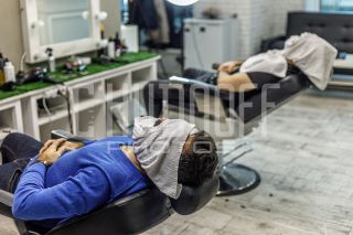 Интерьерная и репортажно-постановочная фотосъемка барбершопа