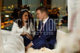 Свадьба Дарьи и Владислава. Фотосессия в апартаментах отеля Триумф Палас.