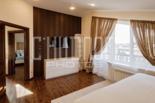 Интерьерная фотосъемка коттеджа. Интерьер дома. Жилая комната.