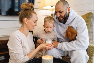 Рекламная фотосессия для сдачи дома в аренду.