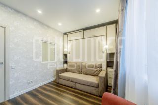 Интерьерная фотосъемка квартиры-студии в ЖК "Алексеевская роща".