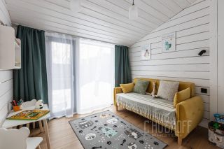 Комплексная презентация загородного дома для сдачи в аренду посуточно. Интерьерная и контентная фотосессия.