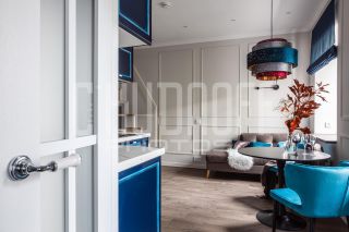 Интерьерная фотосъемка квартиры для портфолио дизайнера