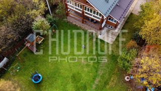 Фотосъемка недвижимости.Съемка с квадрокоптера. Земельный участок и дом.