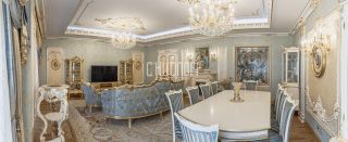 Профессиональная интерьерная фотосессия квартиры в элитном жилом комплексе.