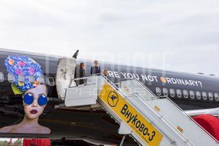 Репортаж и постановочные портреты на выставке.