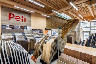 Профессиональная фотосъемка магазина ламинат. Фото для контента.