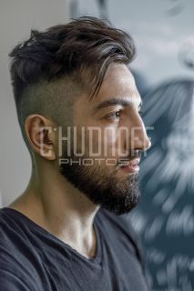 Интерьерная и репортажно-постановочная фотосъемка барбершопа