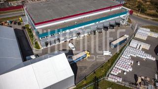 Фотосъемка складского комплекса. Съёмка с квадрокоптера.