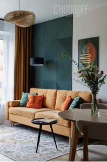 Интерьерная фотосъемка квартира с хоумстейджингом для сдачи в аренду и для портфолио хоумстейджера