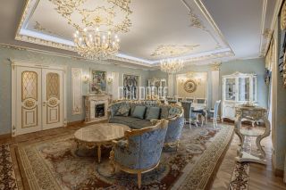 Профессиональная интерьерная фотосессия квартиры в элитном жилом комплексе.