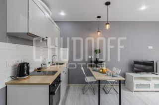 Фотосессия недвижимости: квартира-студия для сдачи в аренду.