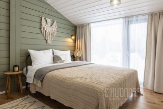 Комплексная презентация загородного дома для сдачи в аренду посуточно. Интерьерная и контентная фотосессия.