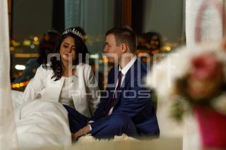 Свадьба Дарьи и Владислава. Фотосессия в апартаментах отеля Триумф Палас.