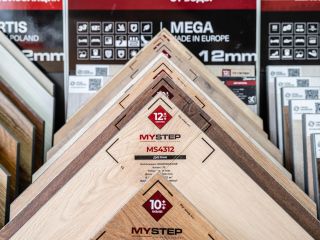 Профессиональная фотосъемка магазина ламинат. Фото для контента.