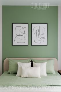 Интерьерная фотосъемка квартира с хоумстейджингом для сдачи в аренду и для портфолио хоумстейджера