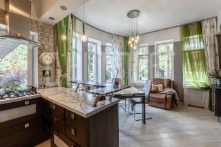 Интерьерная и экстерьерная фотосъемка загородного дома. Съемка с квадрокоптера.